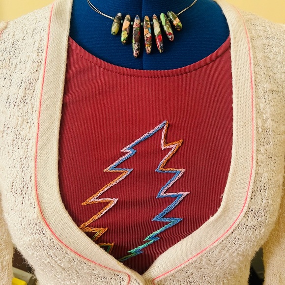 Johnny Cash // Free People Cardigan (handmade, one of a kind) - Picture 3 of 4